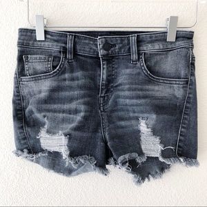 Guess Distressed Denim Shorts